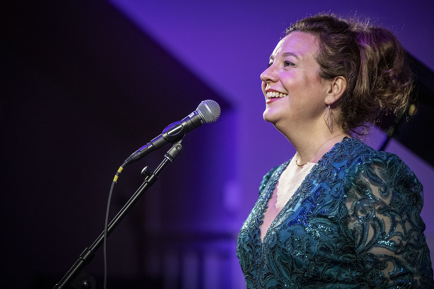 Vira Slywotzky and Pianist David Sytkowski at The Loft at Hermit Woods