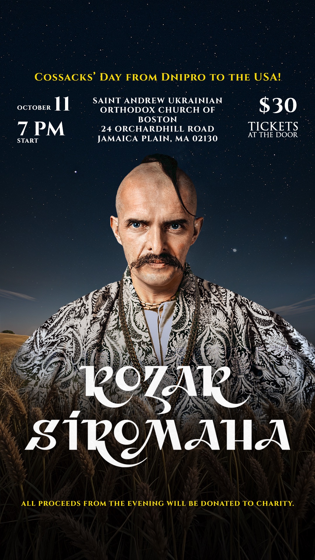 Cossacks’ Day from Dnipro to the USA!